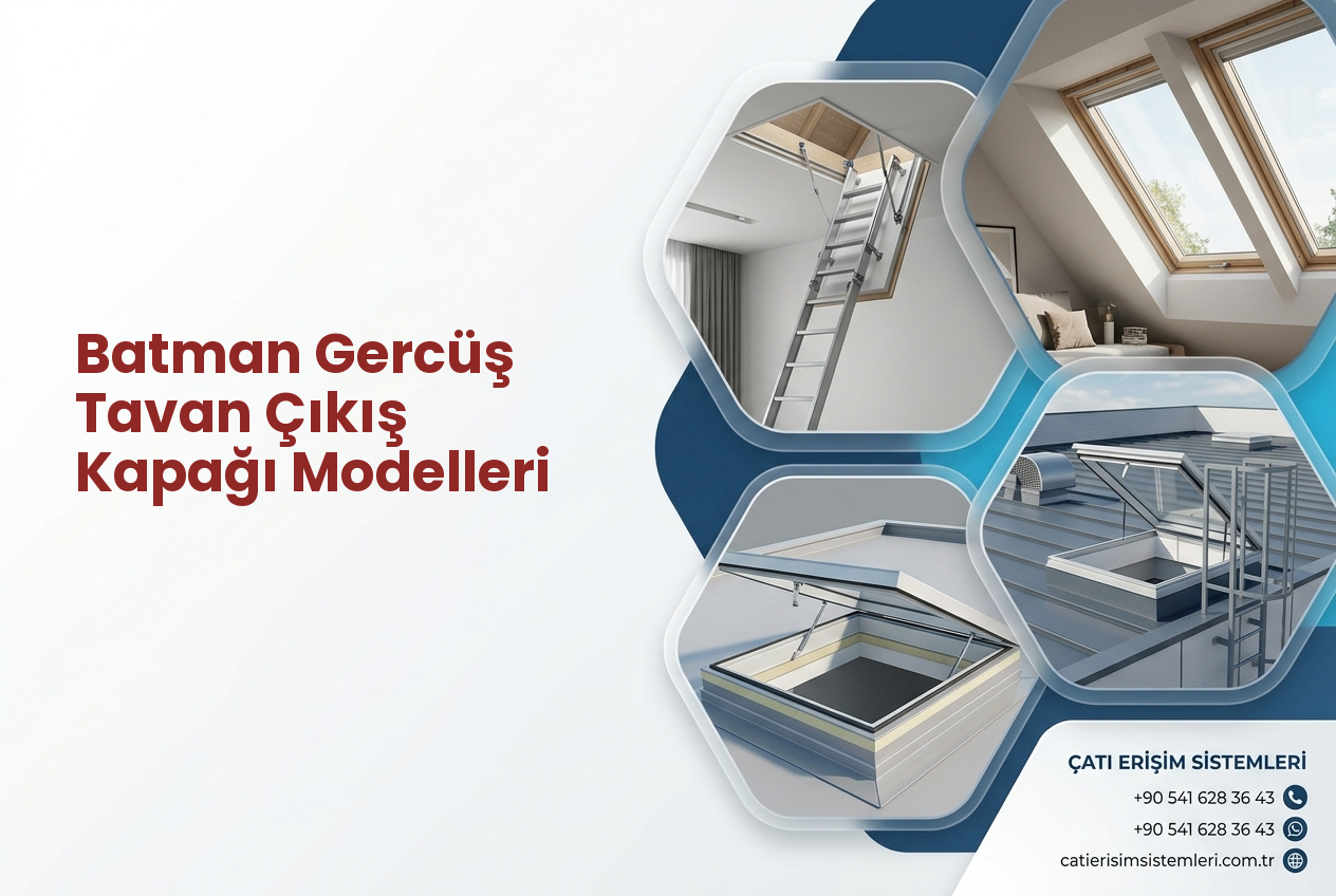 Batman Gercüş Tavan Çıkış Kapağı Modelleri