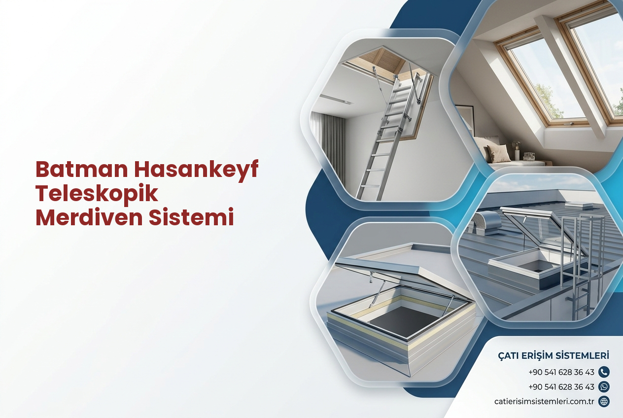 Batman Hasankeyf Teleskopik Merdiven Sistemi