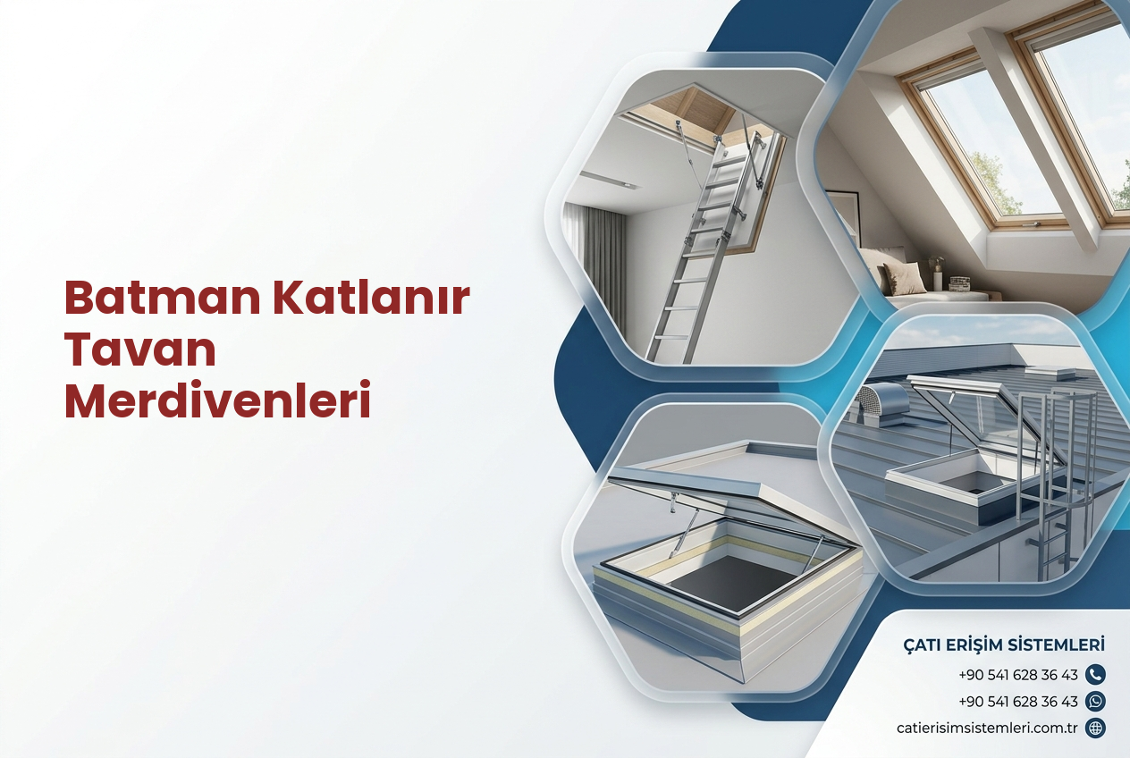 Batman Katlanır Tavan Merdivenleri