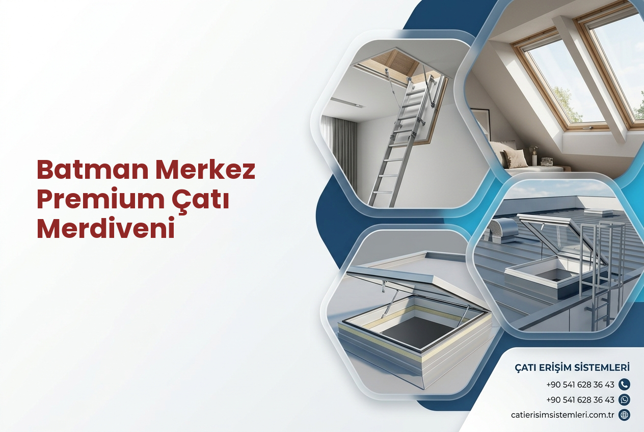 Batman Merkez Premium Çatı Merdiveni