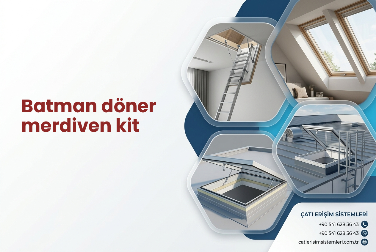 Batman döner merdiven kit