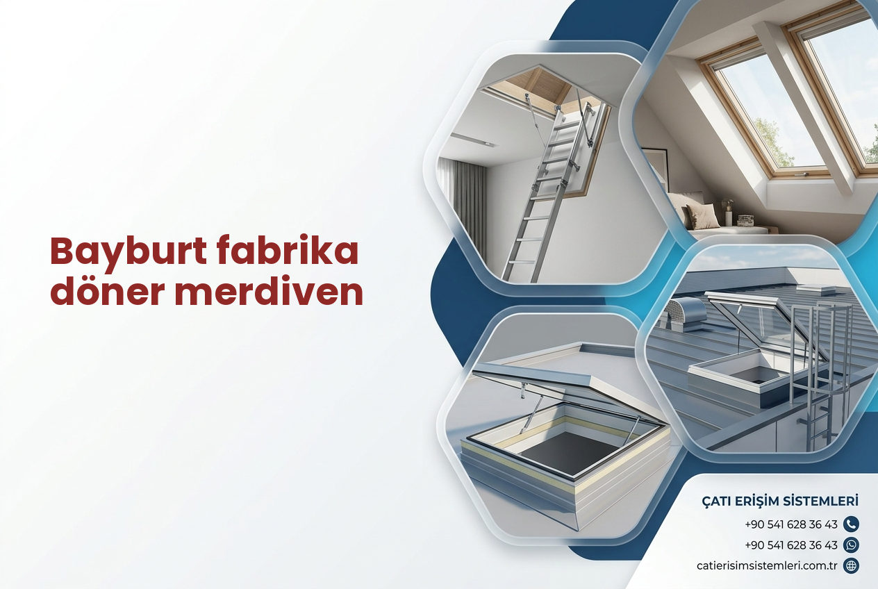 Bayburt fabrika döner merdiven