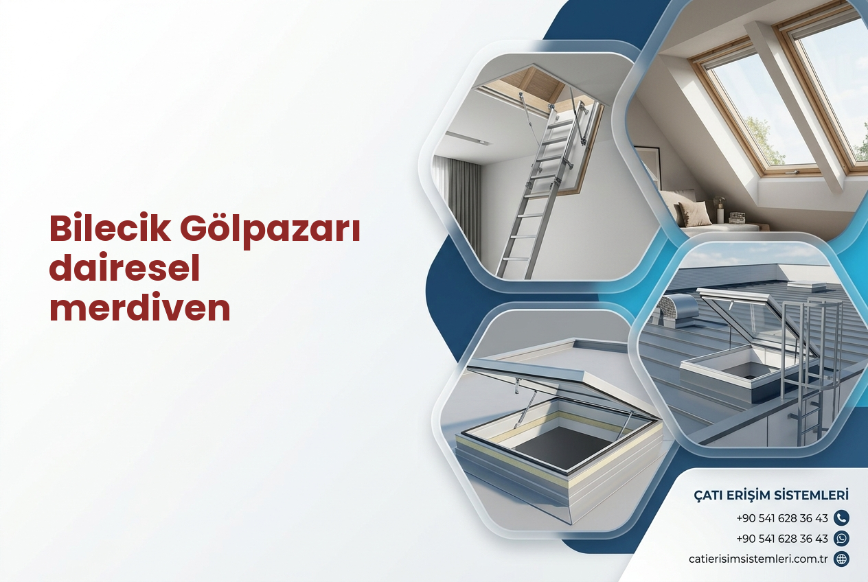Bilecik Gölpazarı dairesel merdiven