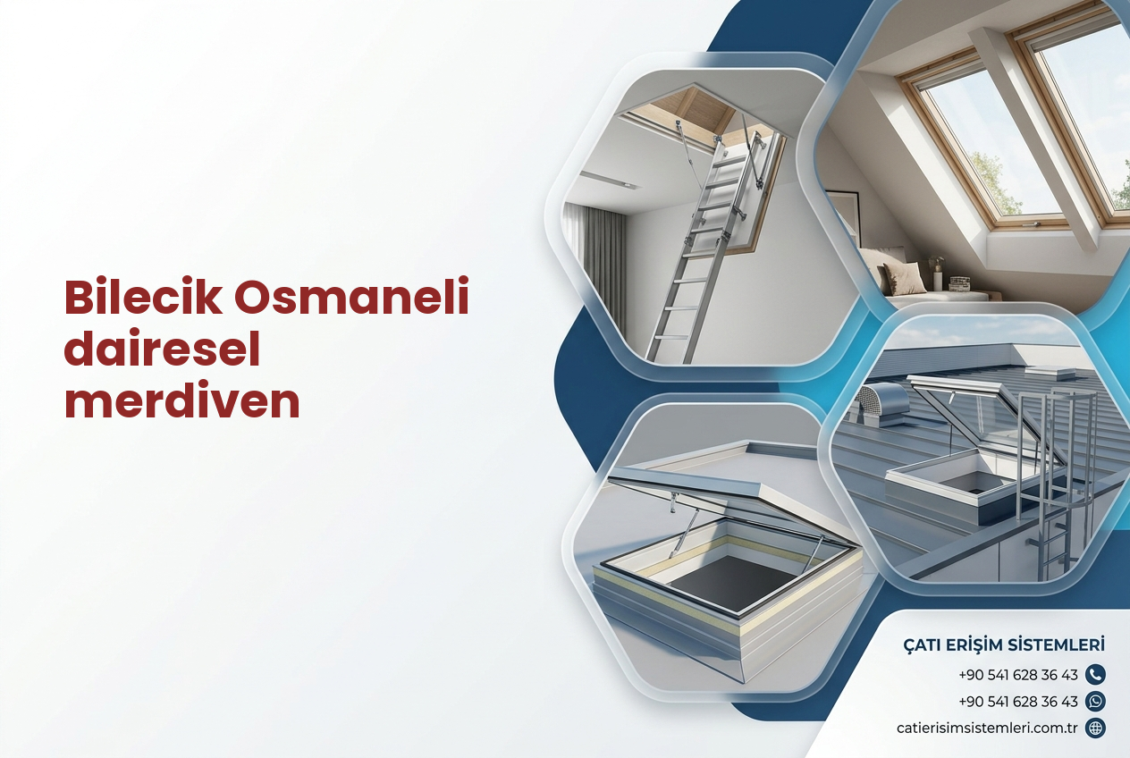 Bilecik Osmaneli dairesel merdiven