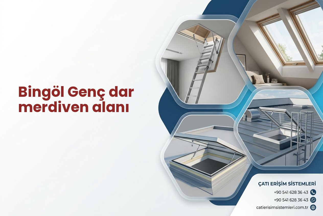 Bingöl Genç dar merdiven alanı
