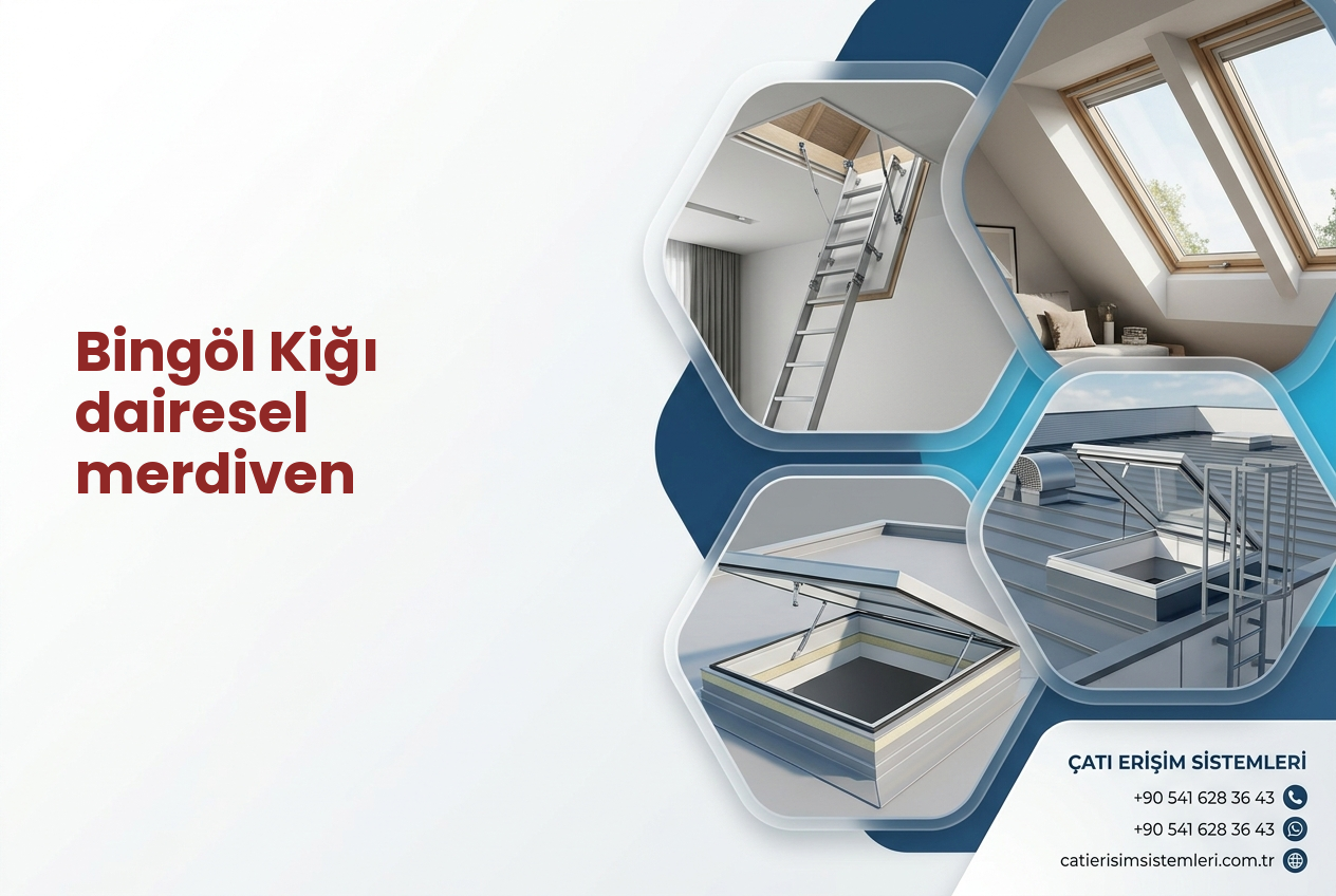 Bingöl Kiğı dairesel merdiven