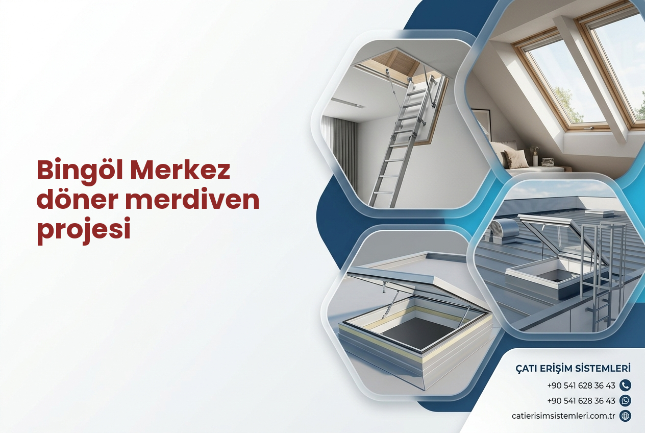 Bingöl Merkez döner merdiven projesi