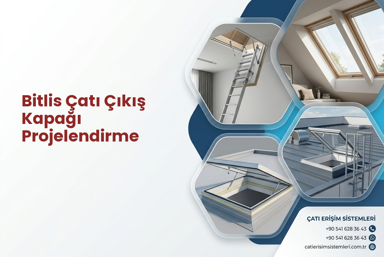 Bitlis Çatı Çıkış Kapağı Projelendirme