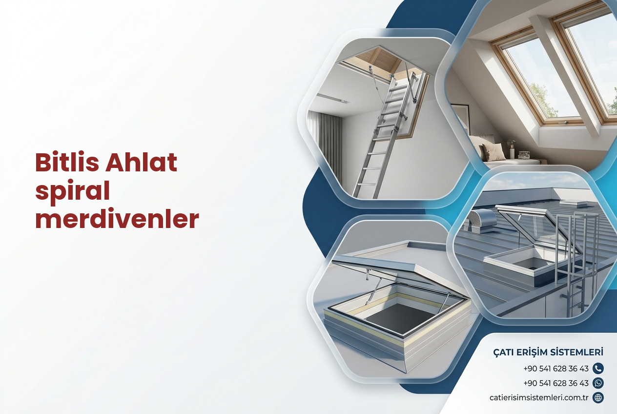 Bitlis Ahlat spiral merdivenler