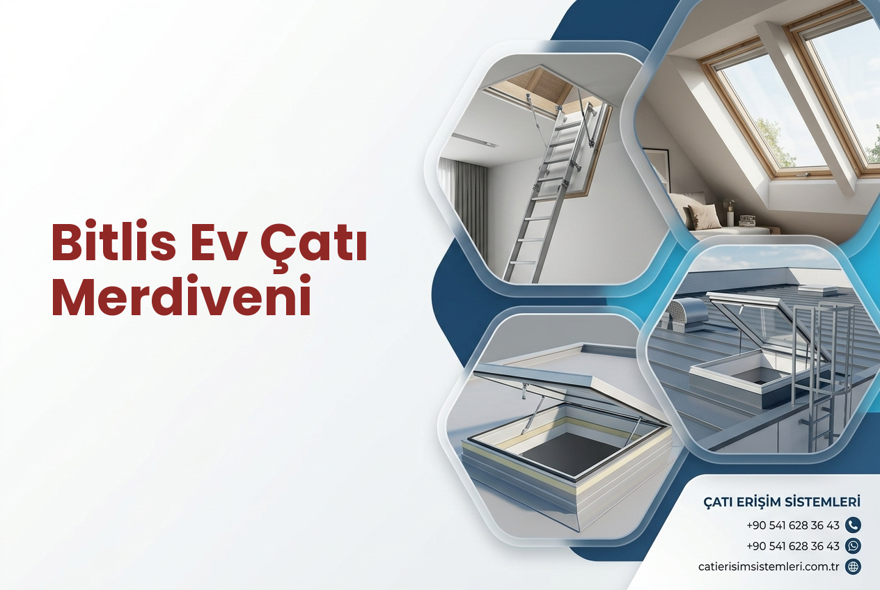 Bitlis Ev Çatı Merdiveni