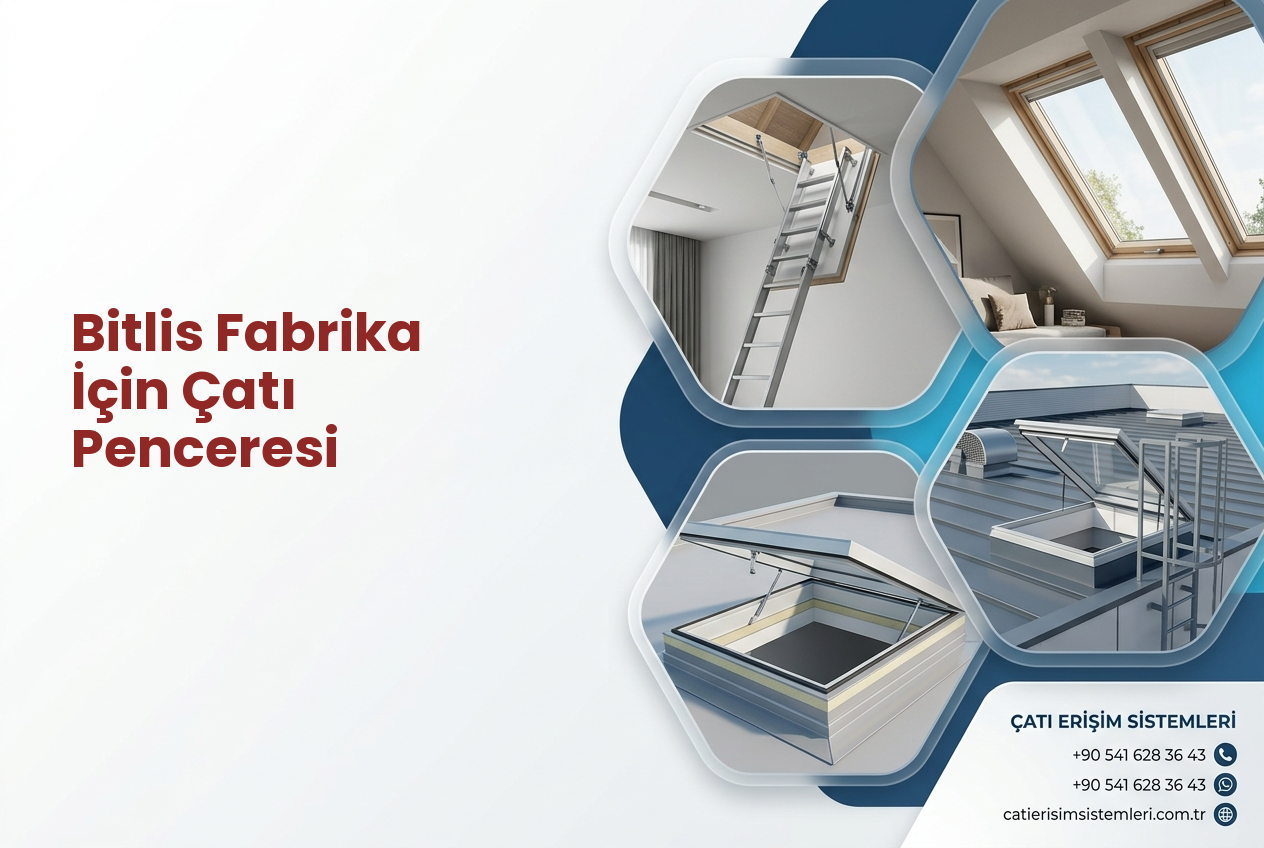 Bitlis Fabrika İçin Çatı Penceresi