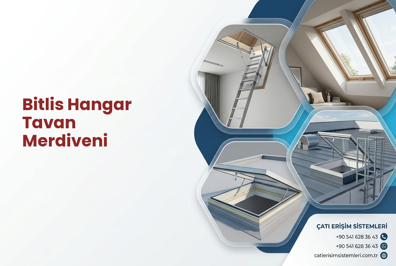 Bitlis Hangar Tavan Merdiveni