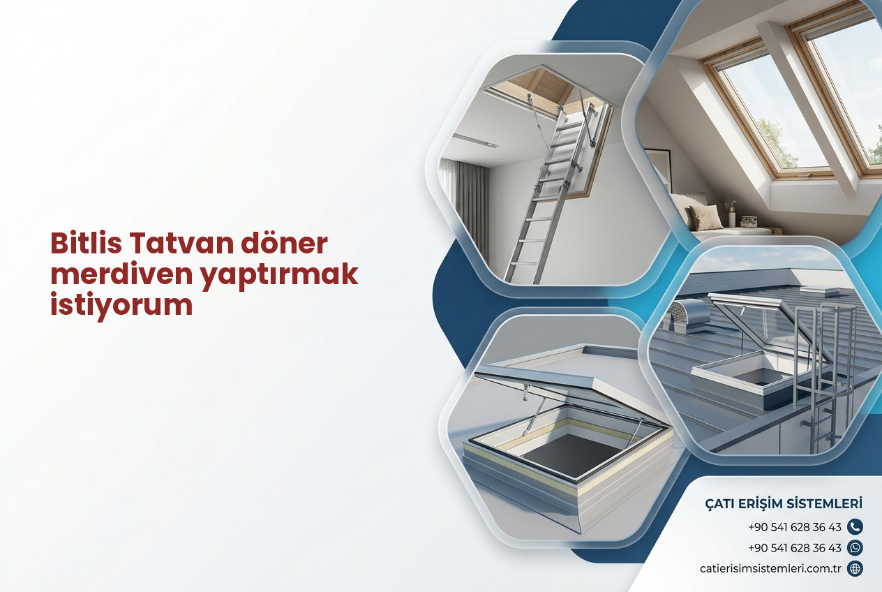 Bitlis Tatvan döner merdiven yaptırmak istiyorum