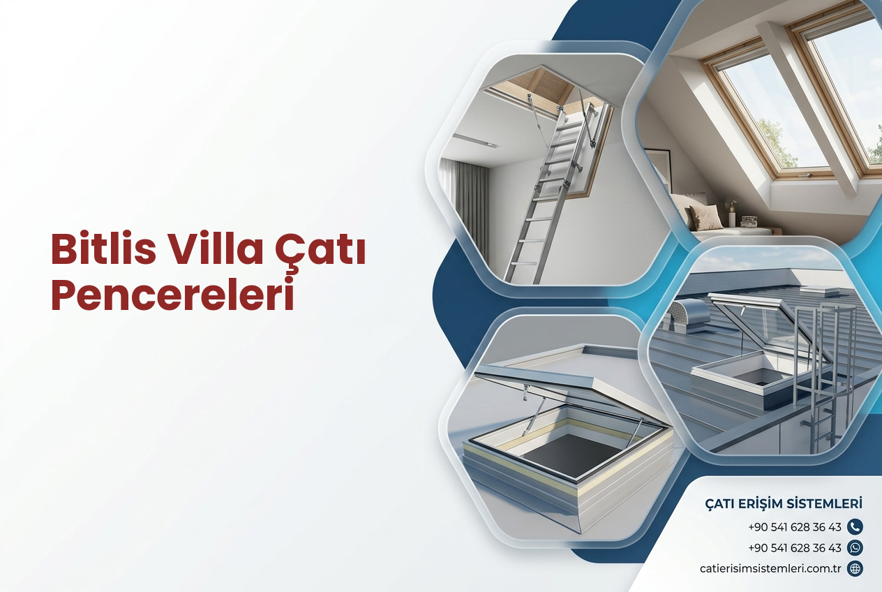 Bitlis Villa Çatı Pencereleri