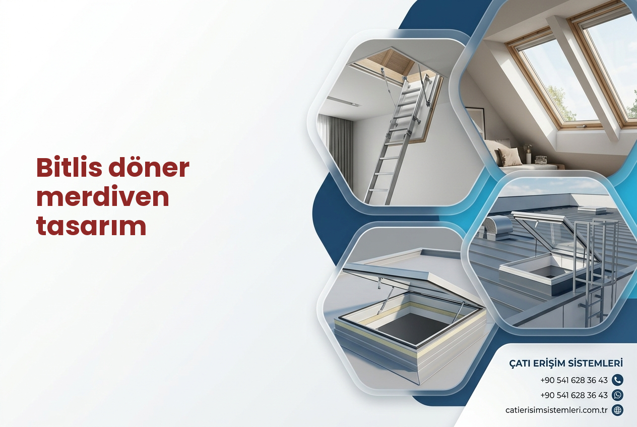 Bitlis döner merdiven tasarım