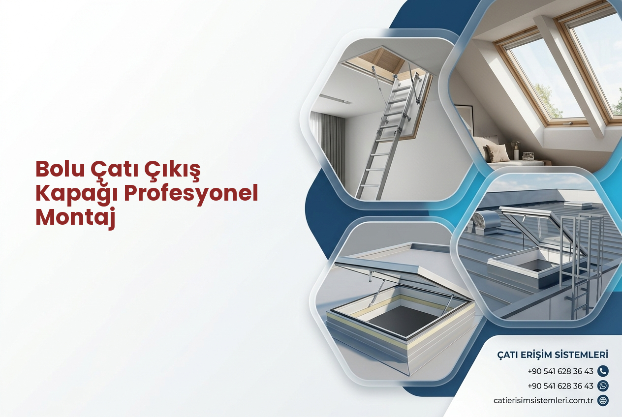 Bolu Çatı Çıkış Kapağı Profesyonel Montaj