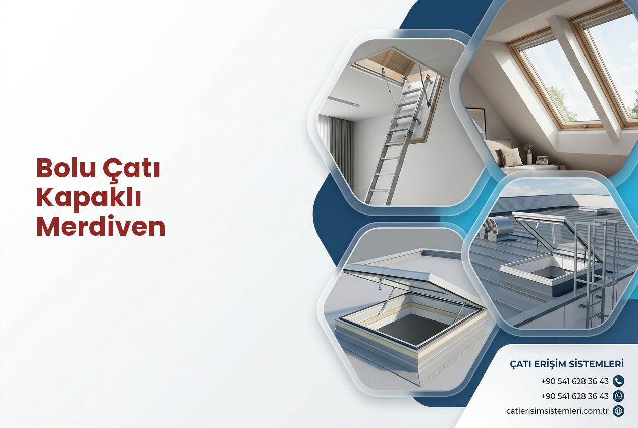 Bolu Çatı Kapaklı Merdiven
