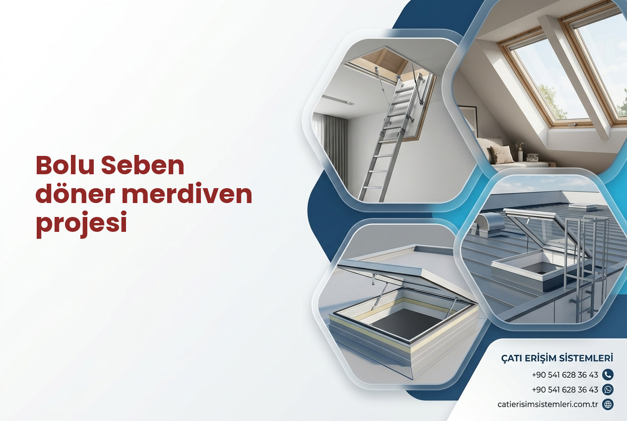 Bolu Seben döner merdiven projesi