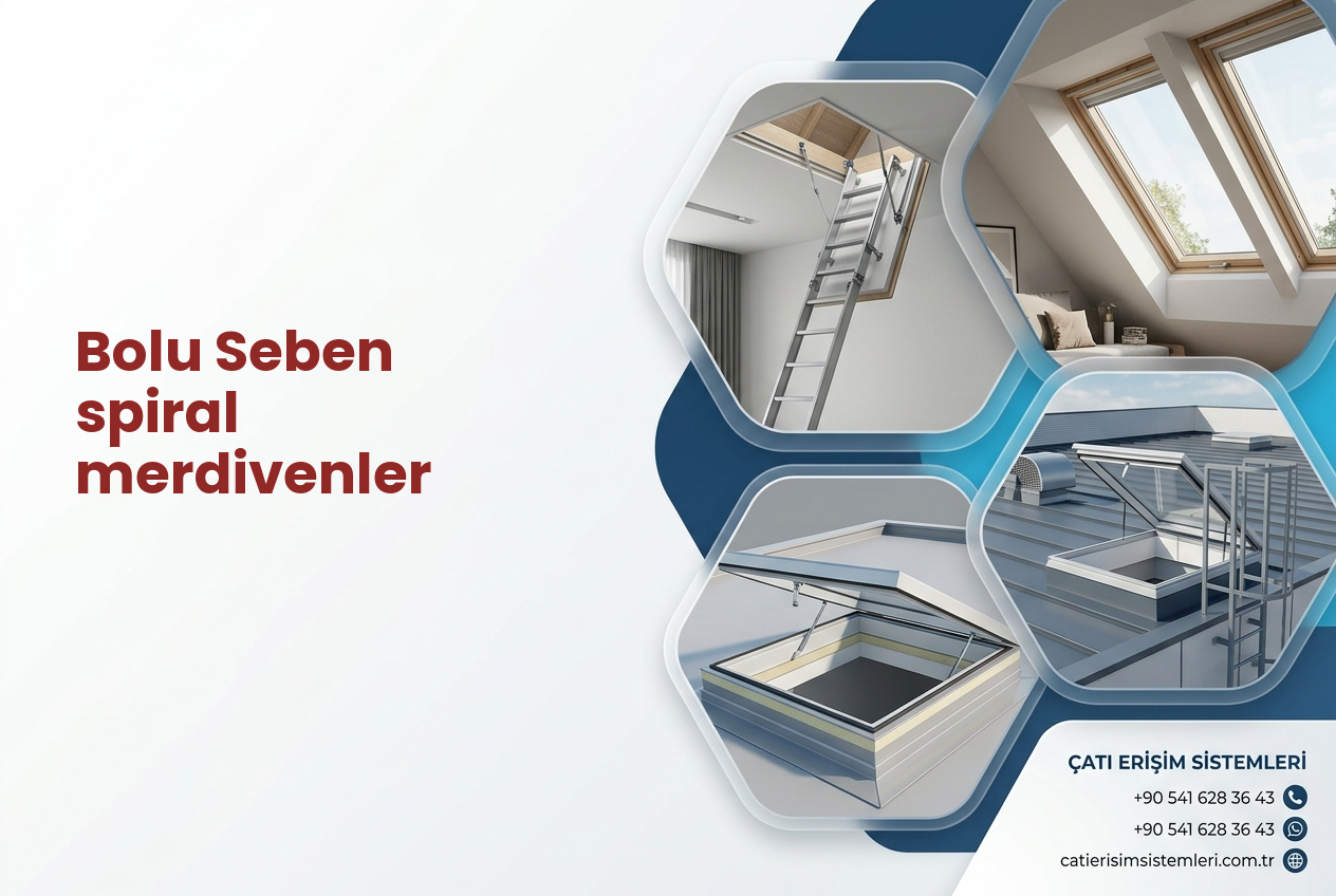 Bolu Seben spiral merdivenler