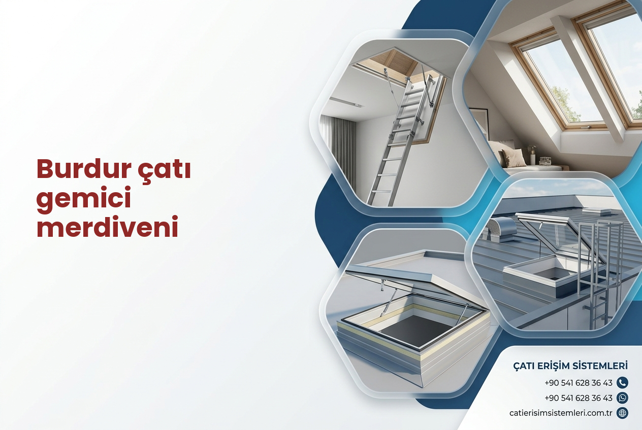 Burdur çatı gemici merdiveni