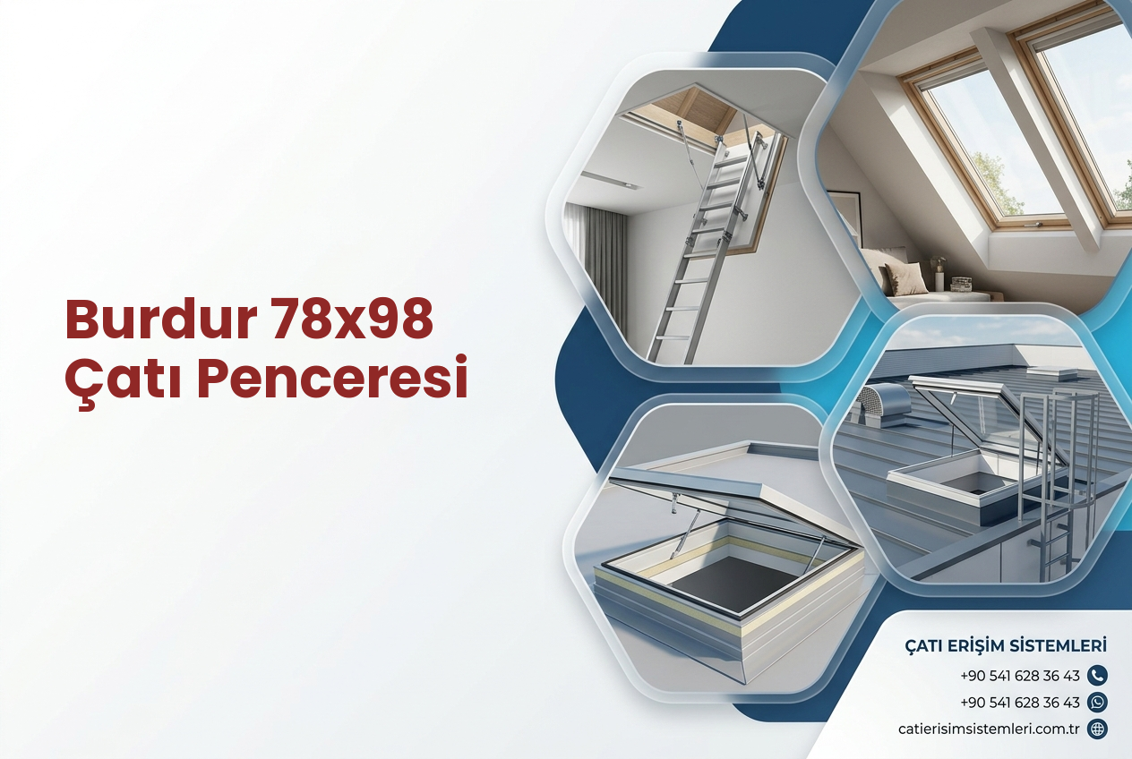 Burdur 78x98 Çatı Penceresi