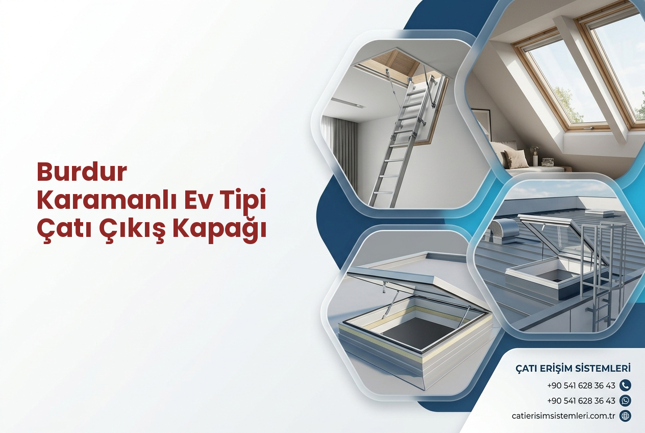 Burdur Karamanlı Ev Tipi Çatı Çıkış Kapağı