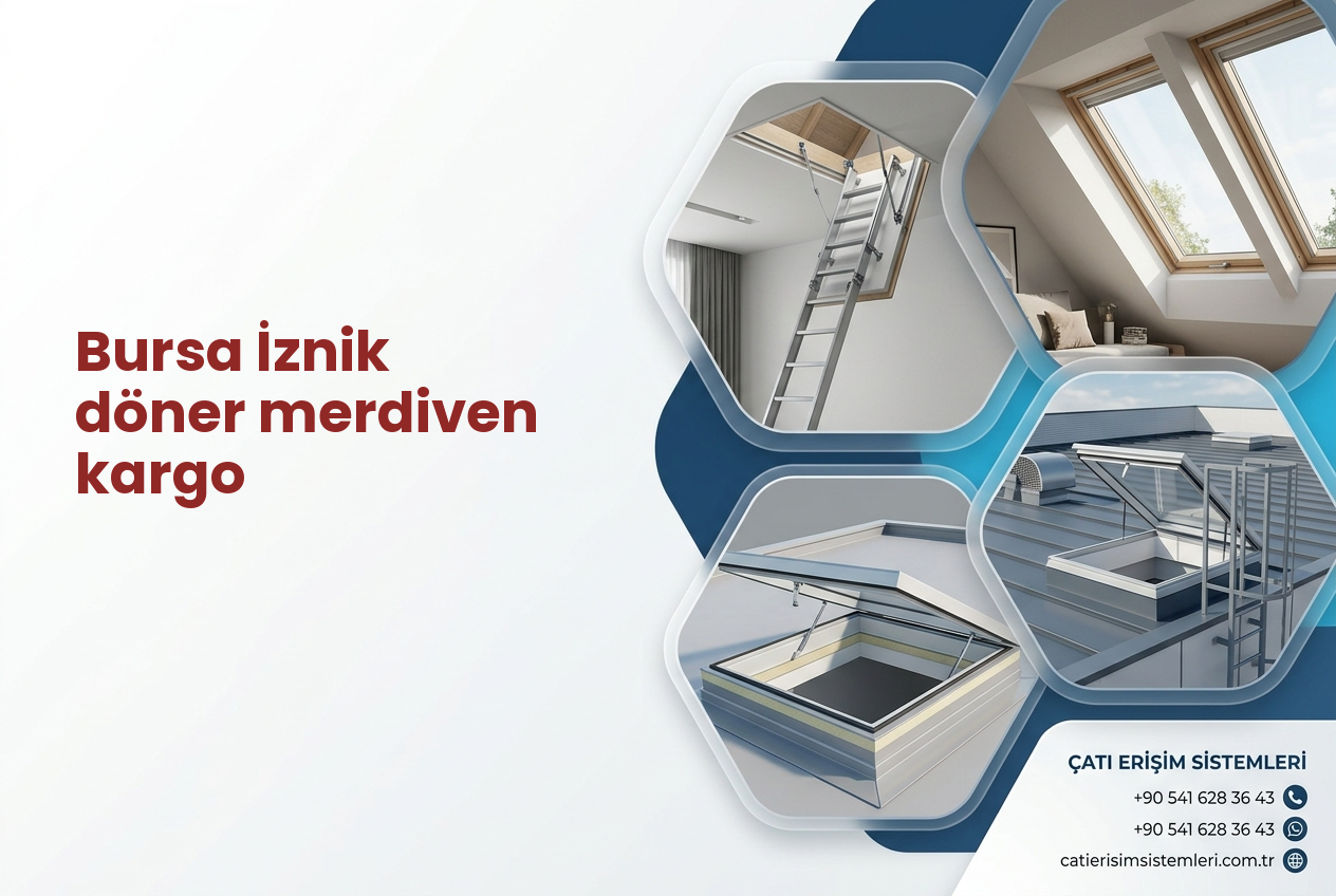 Bursa İznik döner merdiven kargo