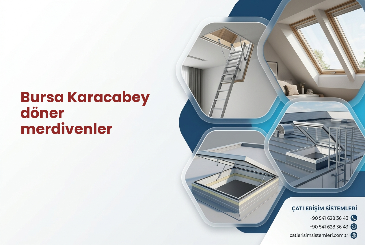 Bursa Karacabey döner merdivenler