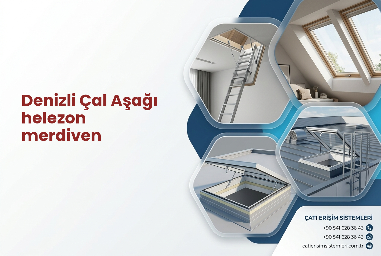 Denizli Çal Aşağı helezon merdiven