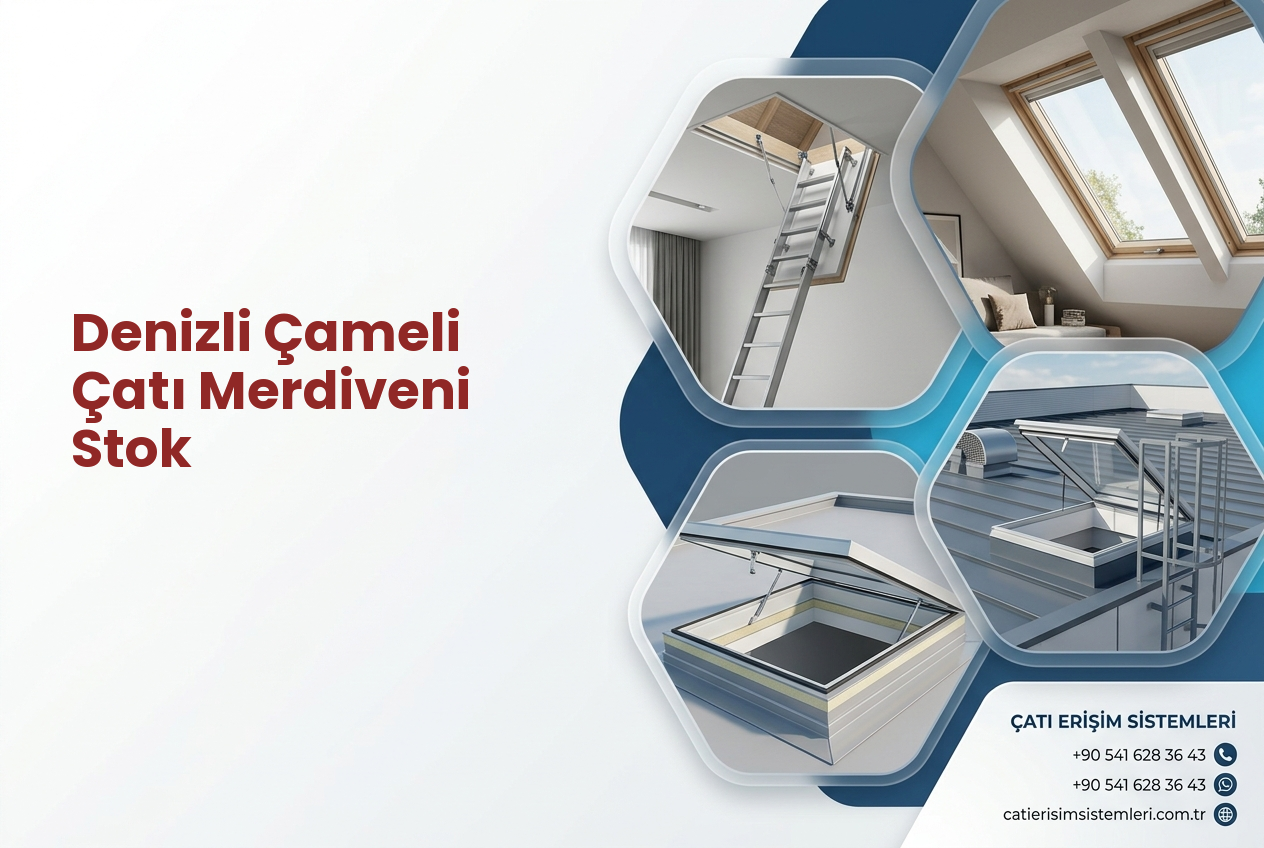 Denizli Çameli Çatı Merdiveni Stok