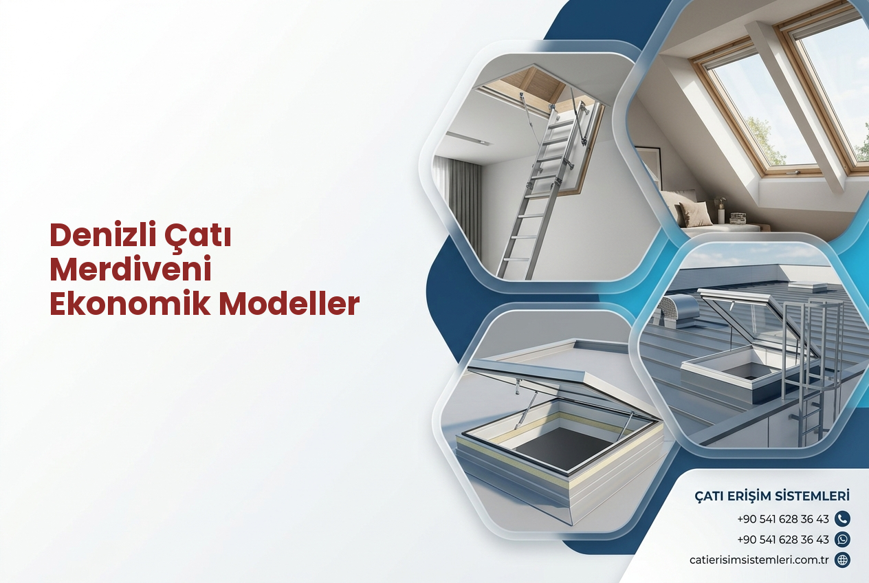 Denizli Çatı Merdiveni Ekonomik Modeller