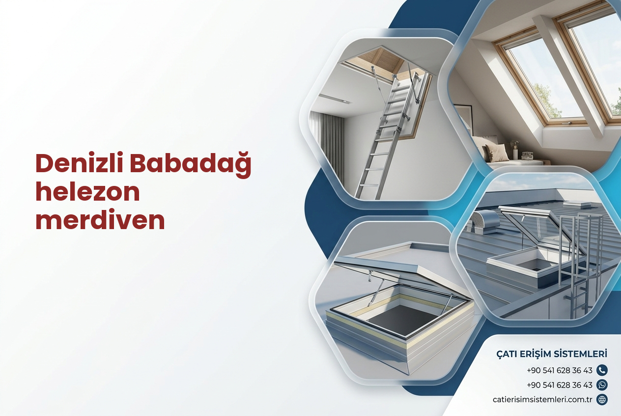Denizli Babadağ helezon merdiven