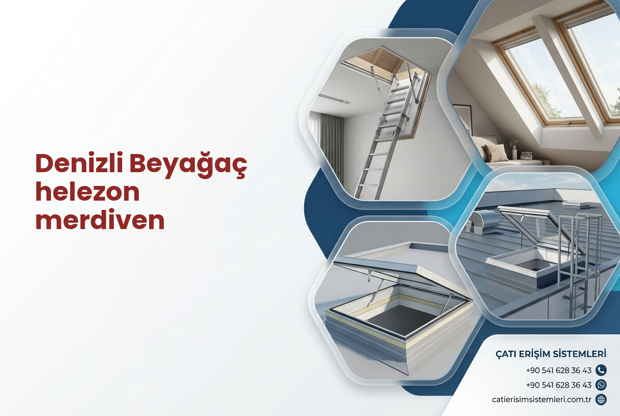 Denizli Beyağaç helezon merdiven