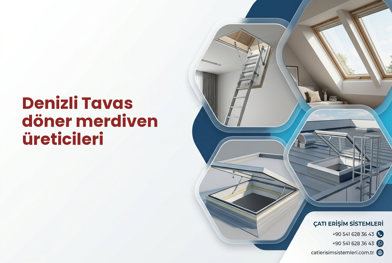 Denizli Tavas döner merdiven üreticileri