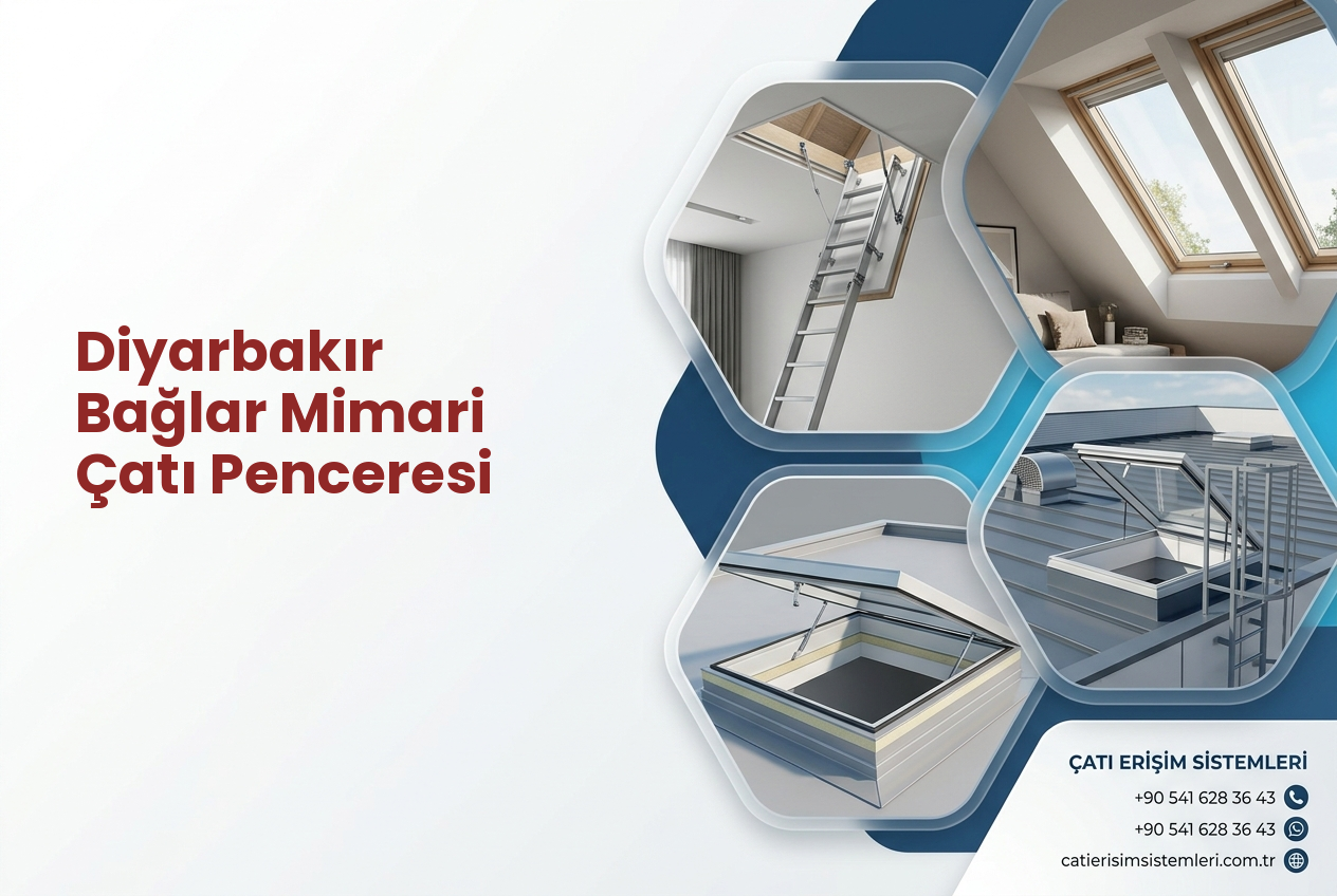 Diyarbakır Bağlar Mimari Çatı Penceresi