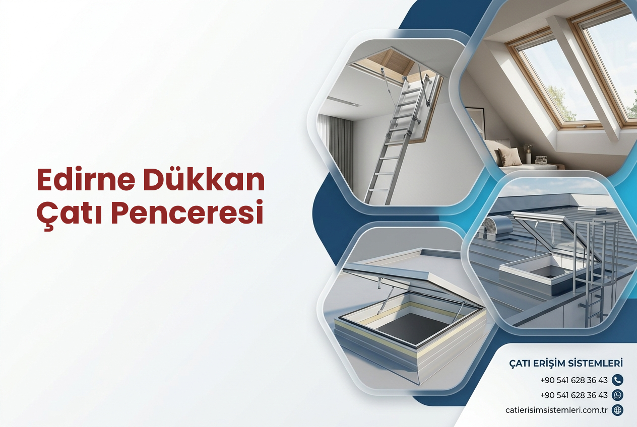 Edirne Dükkan Çatı Penceresi