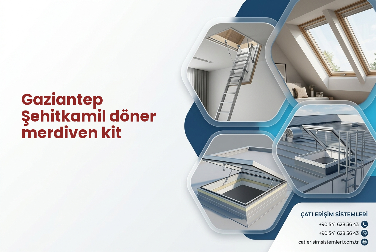 Gaziantep Şehitkamil döner merdiven kit