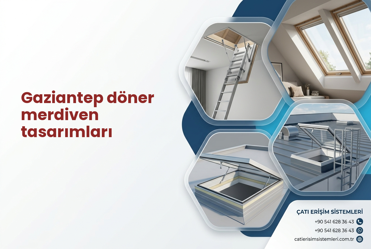 Gaziantep döner merdiven tasarımları