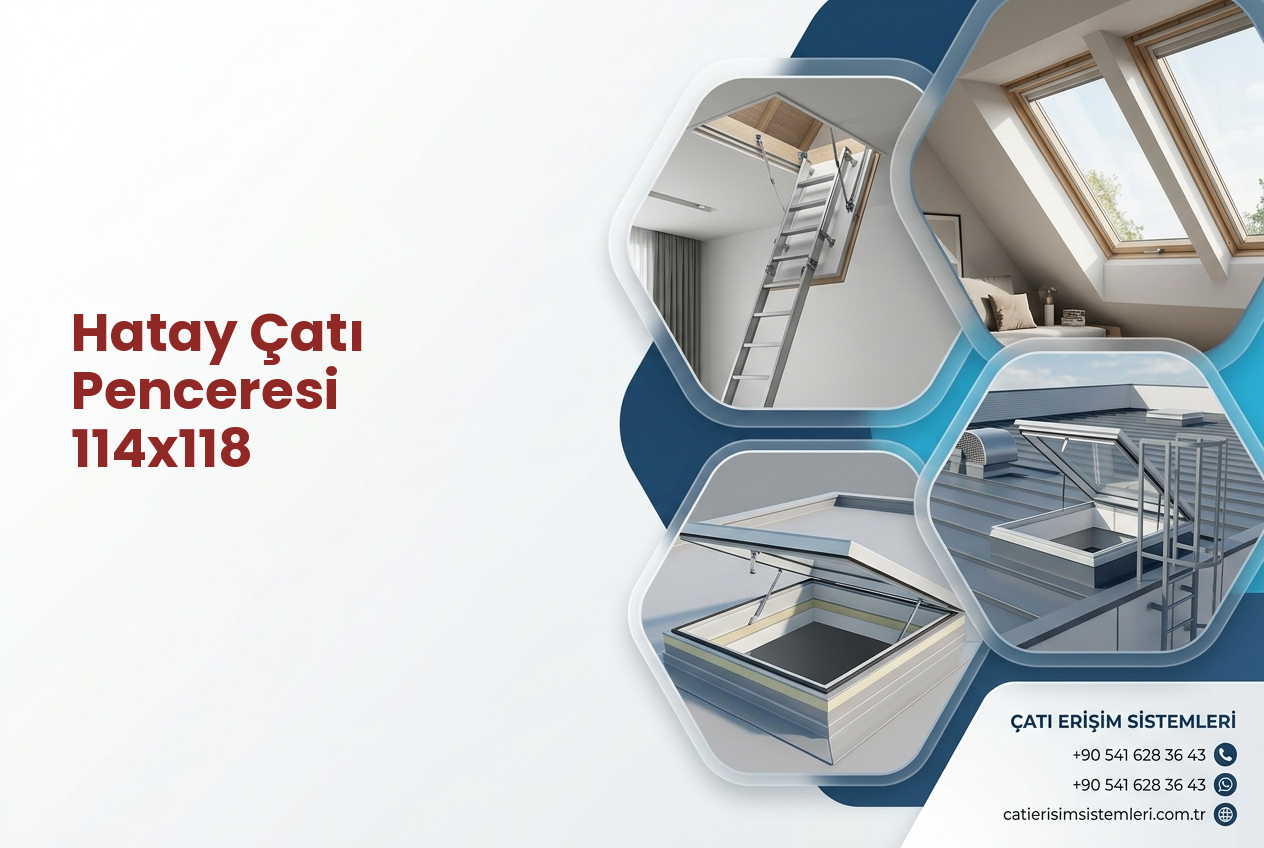Hatay Çatı Penceresi 114x118