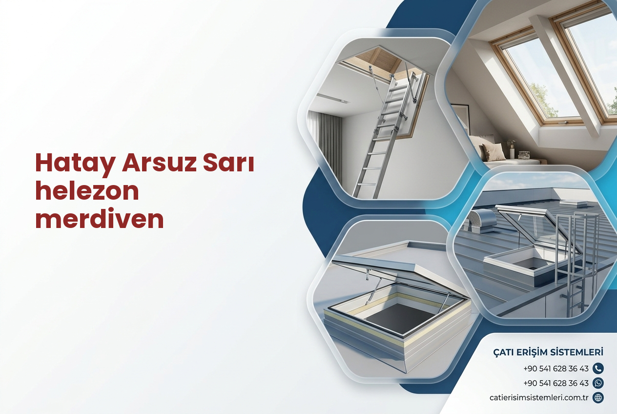 Hatay Arsuz Sarı helezon merdiven