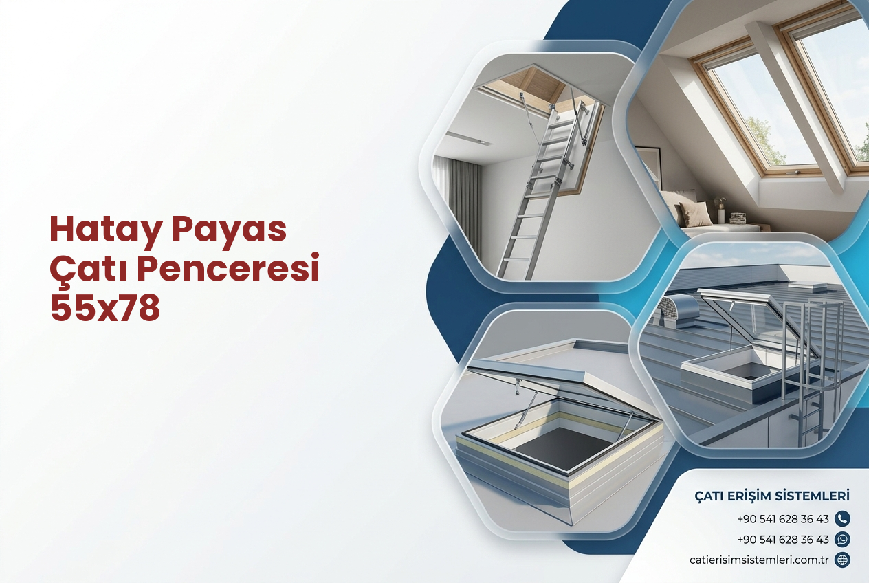 Hatay Payas Çatı Penceresi 55x78