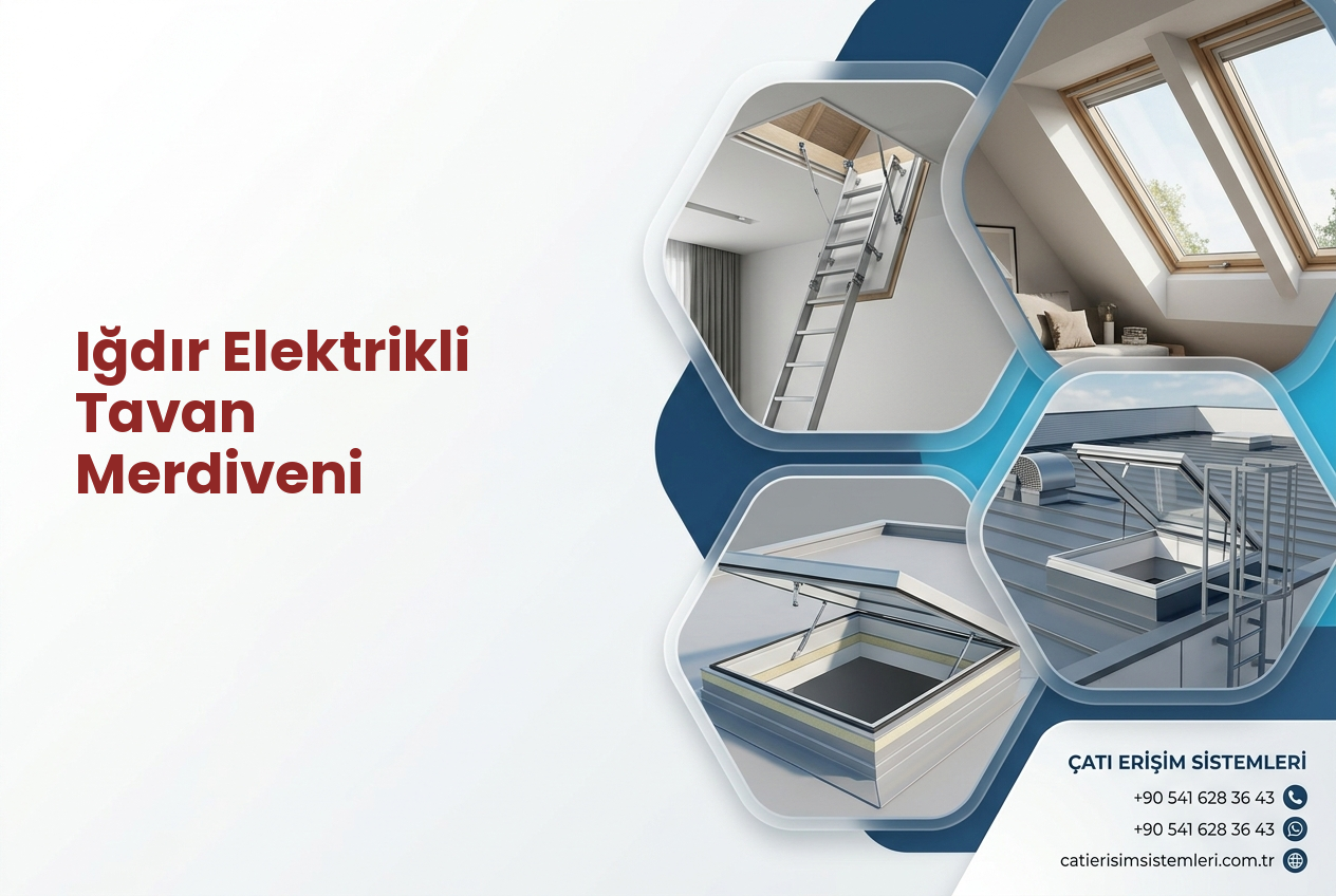 Iğdır Elektrikli Tavan Merdiveni
