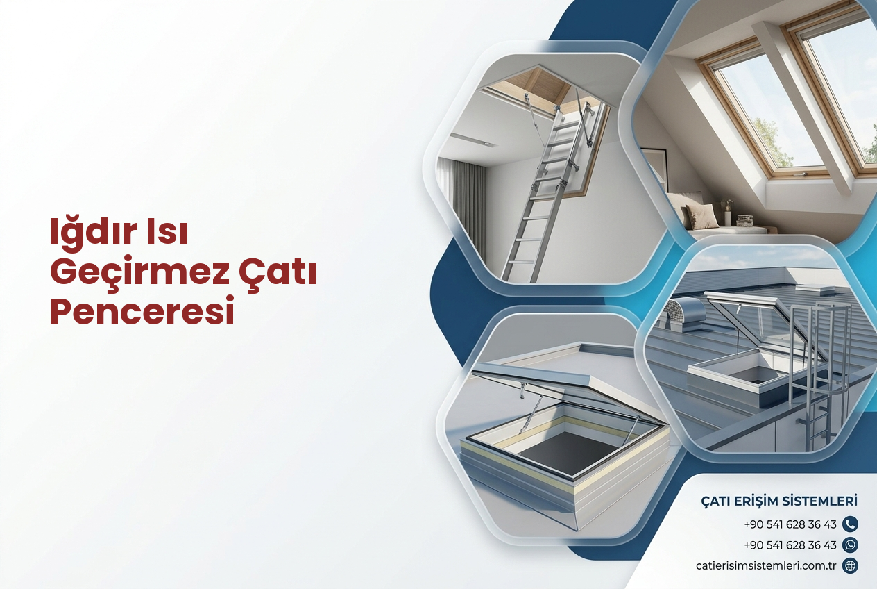 Iğdır Isı Geçirmez Çatı Penceresi