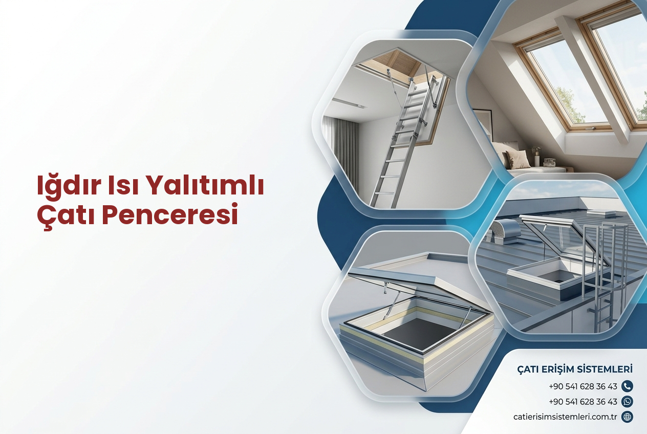Iğdır Isı Yalıtımlı Çatı Penceresi