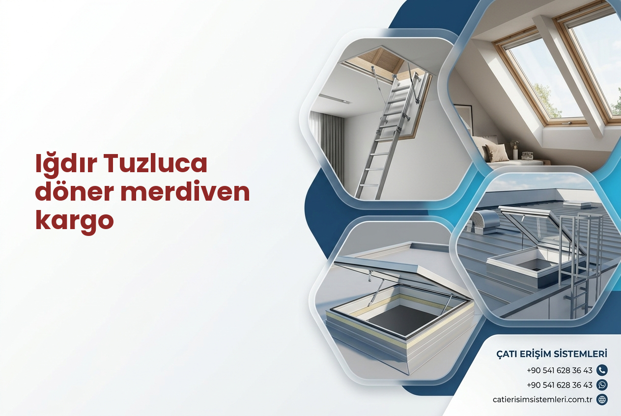 Iğdır Tuzluca döner merdiven kargo