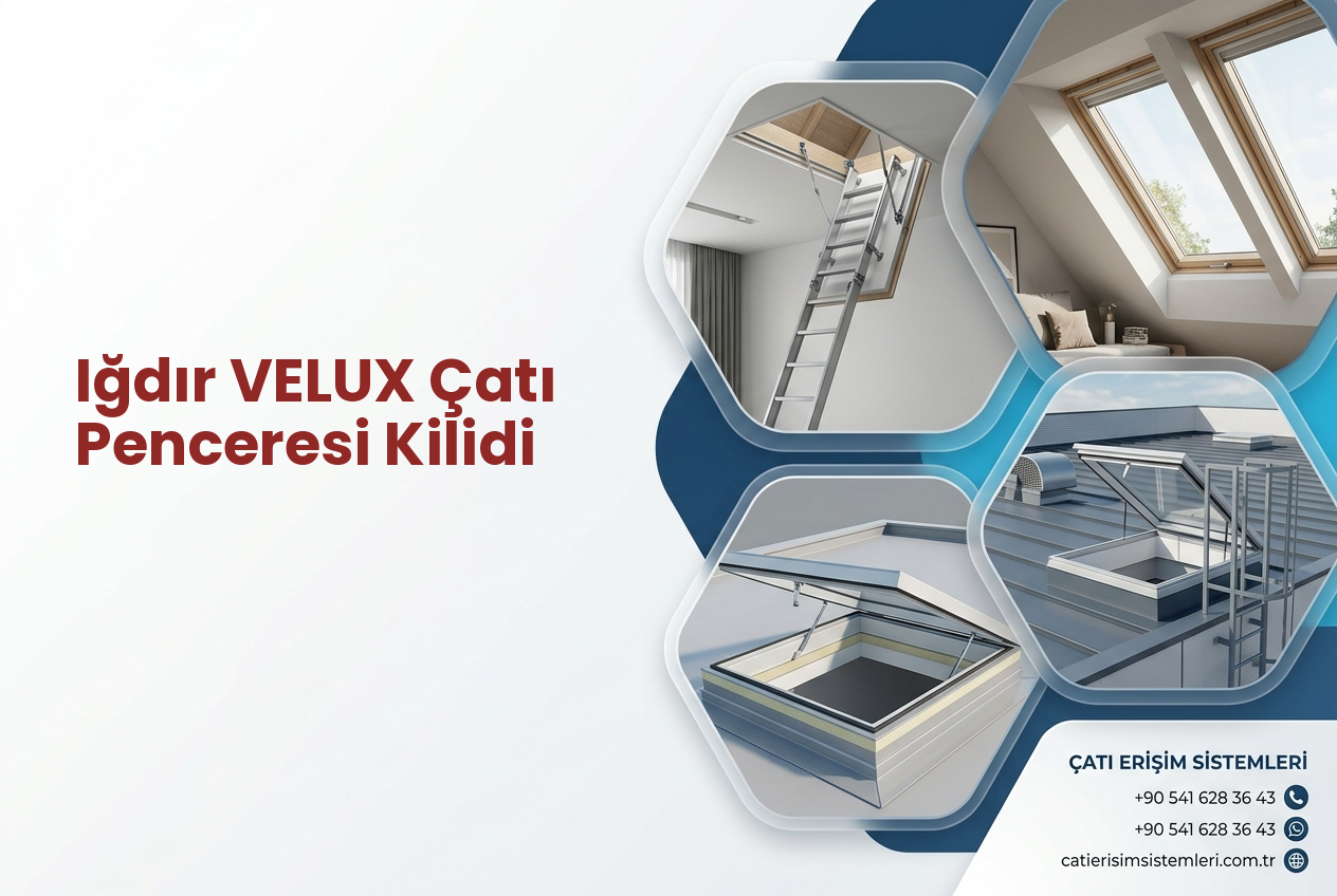 Iğdır VELUX Çatı Penceresi Kilidi