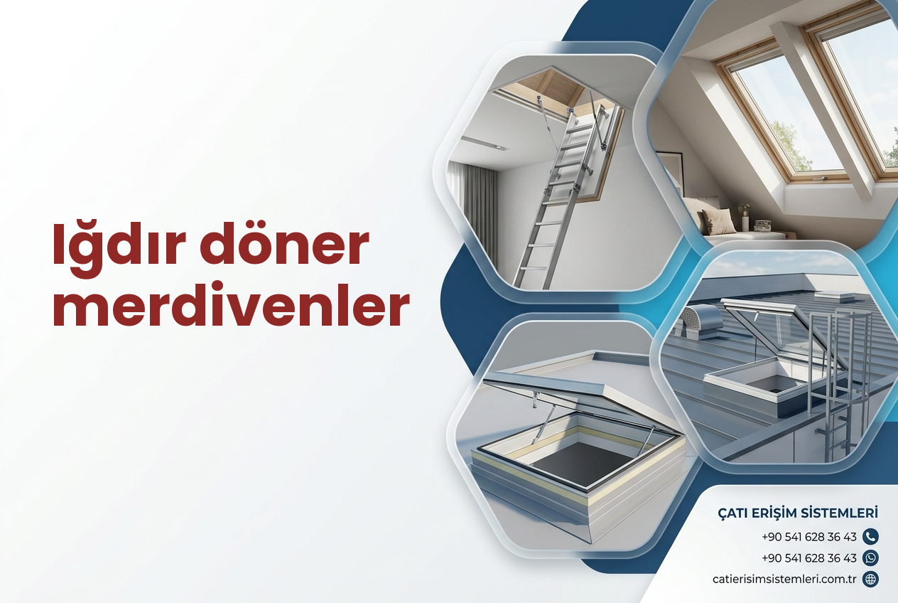 Iğdır döner merdivenler