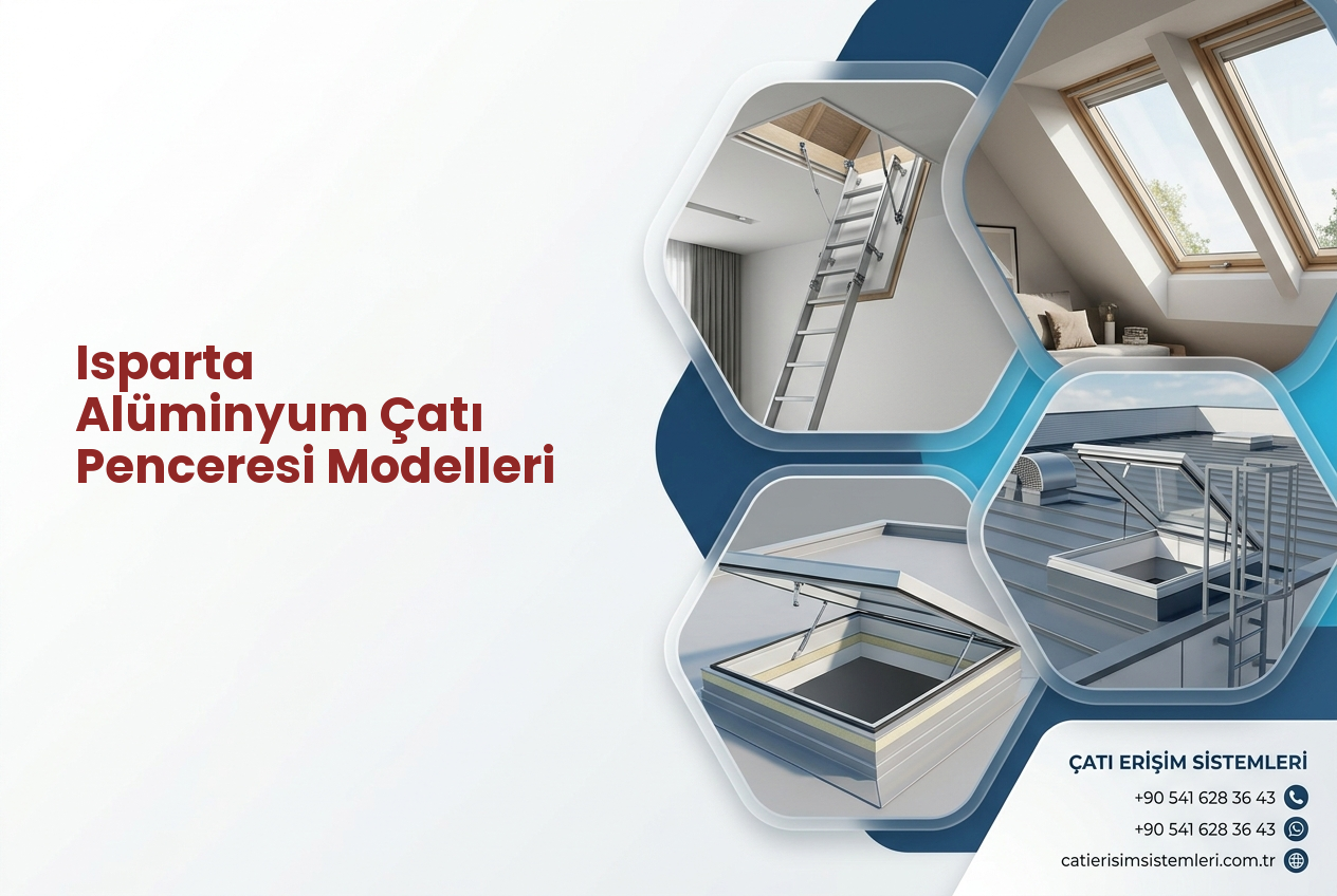 Isparta Alüminyum Çatı Penceresi Modelleri