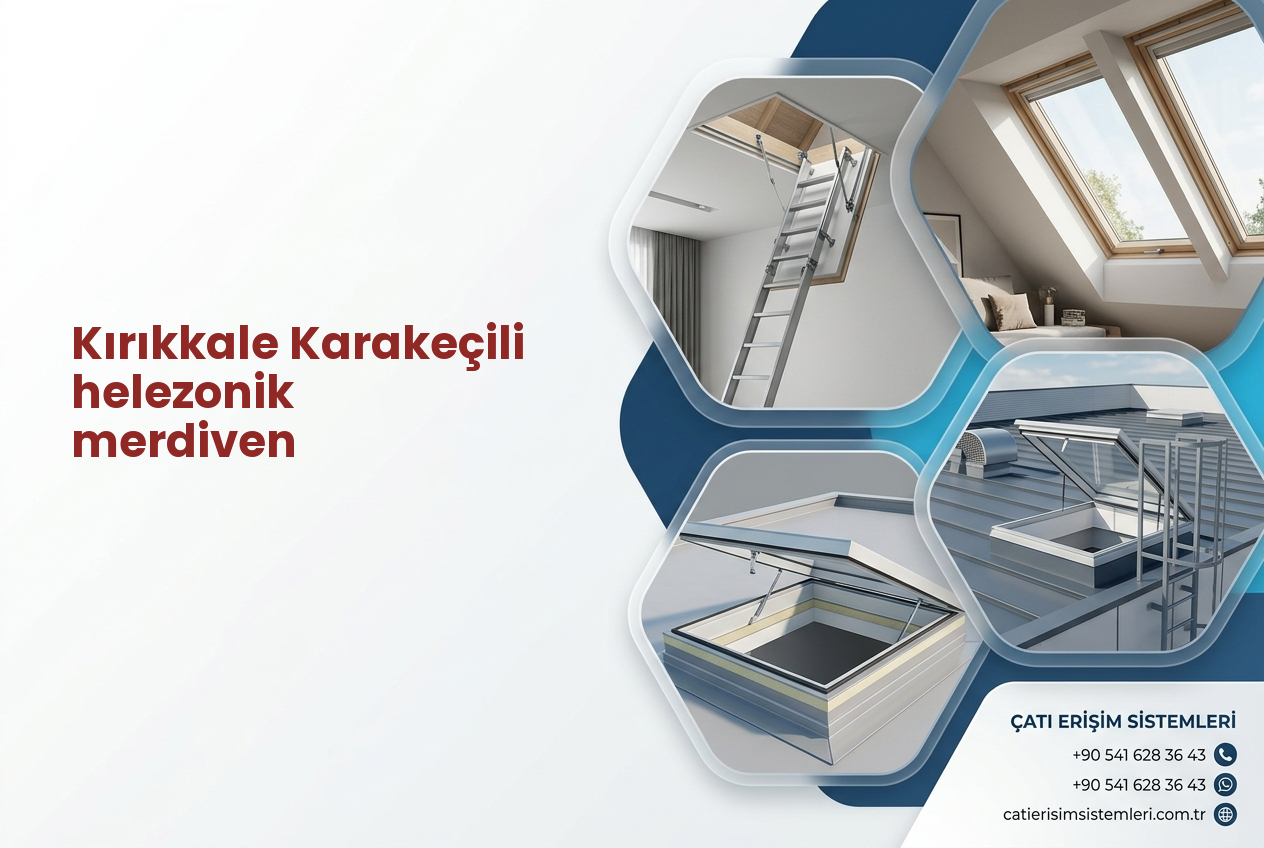 Kırıkkale Karakeçili helezonik merdiven