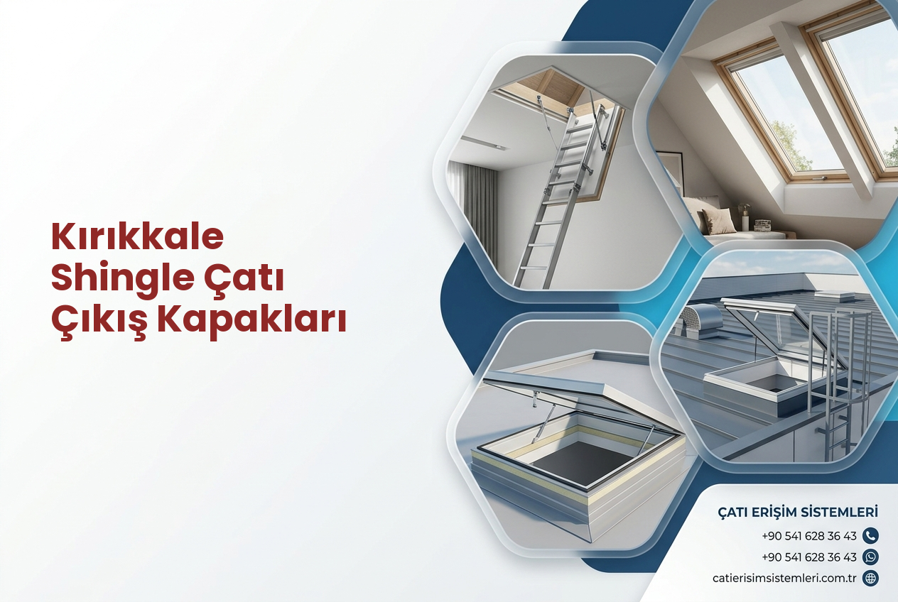 Kırıkkale Shingle Çatı Çıkış Kapakları